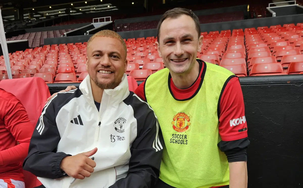 Pamiątkowe zdjęcie z Wesem Brownem | Fot. DevilPage.pl