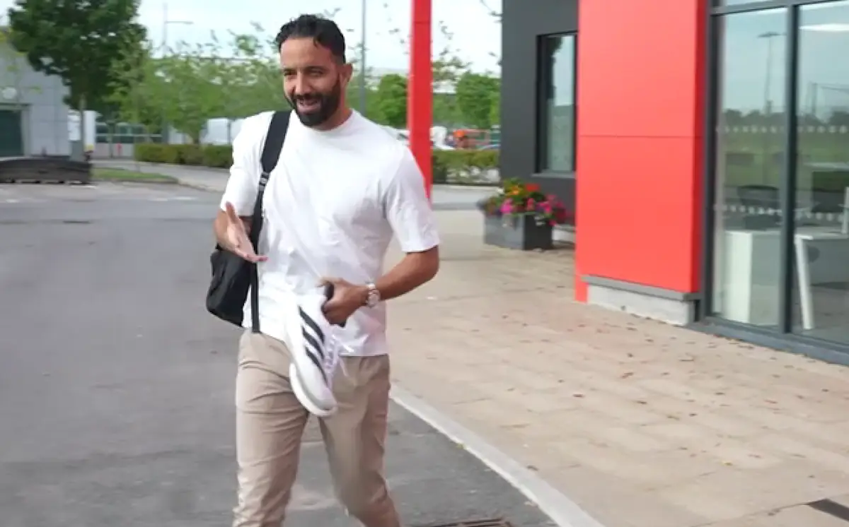 Ruben Amorim wrócił do Carrington po wakacyjnej przerwie