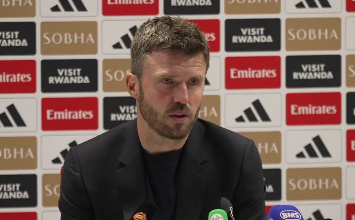 „Kolejny mecz zawsze jest tym ważniejszym”. Carrick studzi rozgrzane głowy po wygranej z Arsenalem