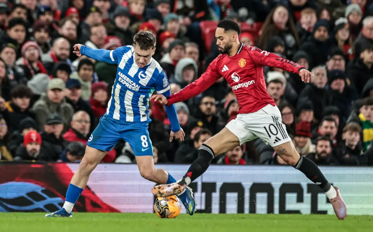 Manchester United - Brighton 1:2. Poszło jak po Grudzie... Czerwone Diabły za burtą Pucharu Anglii