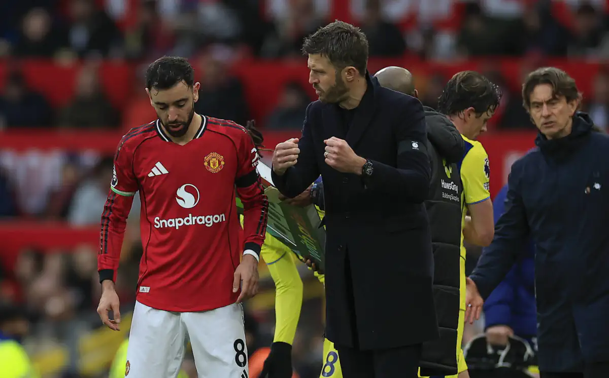 Fernandes wskazał różnice pomiędzy zespołami Amorima i Carricka