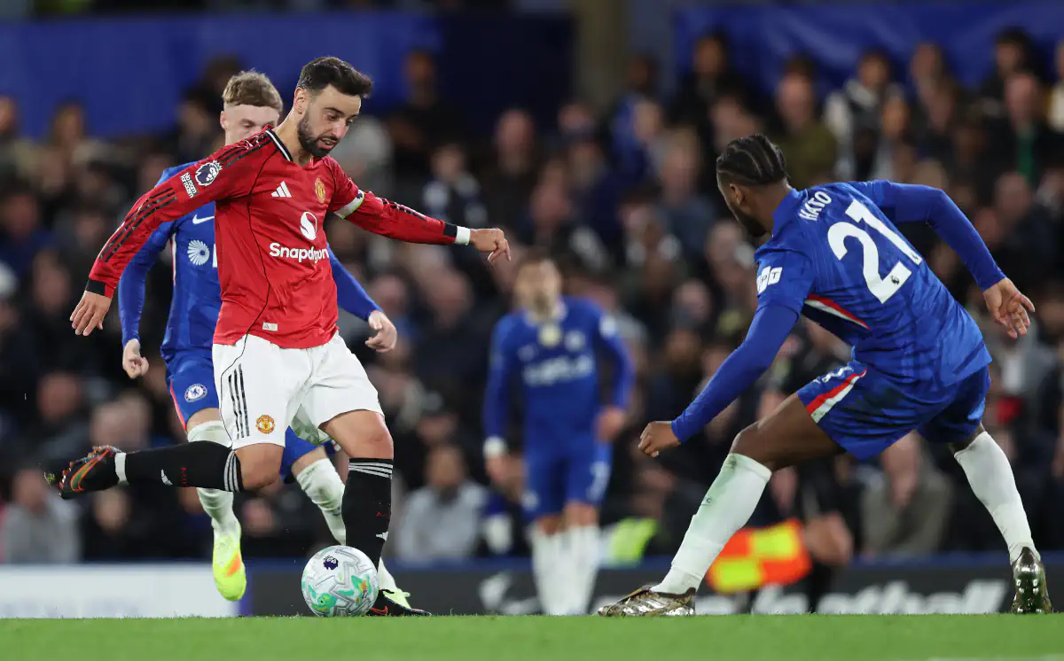 Fernandes chwalony przez klubową legendę po meczu z Chelsea