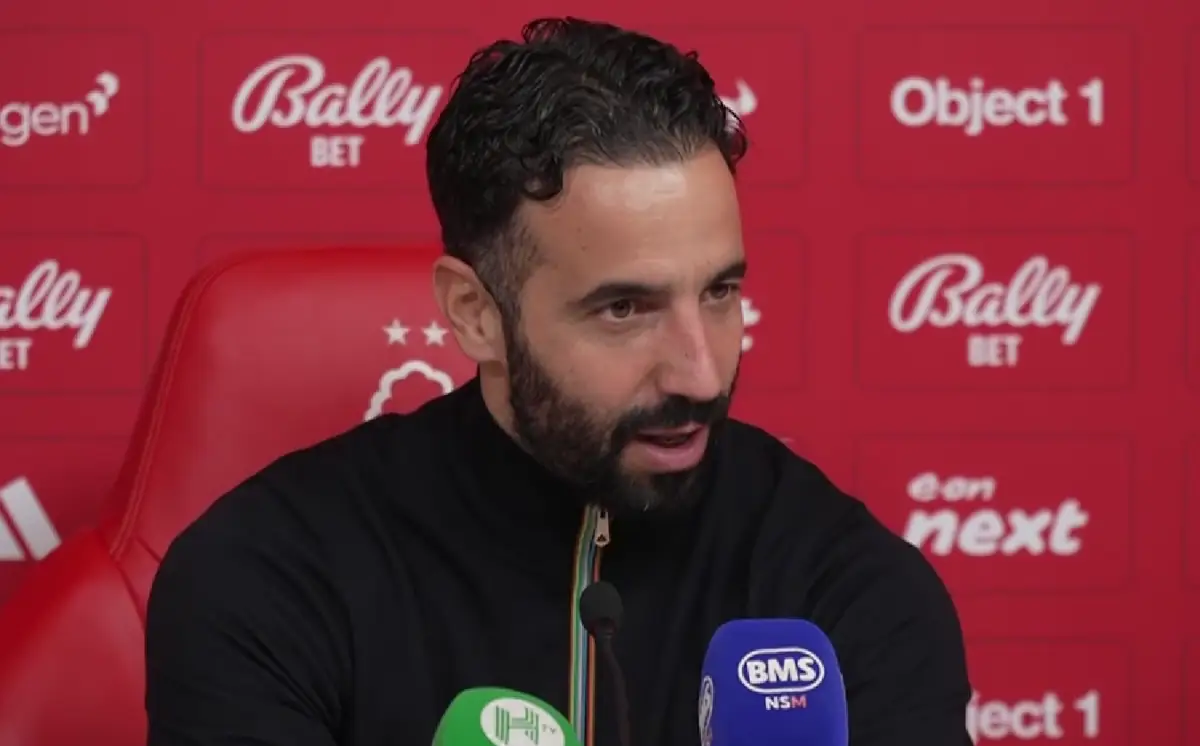 Amorim wyjaśnił, dlaczego w meczu z Nottingham Forest dokonał tylko 2 zmian