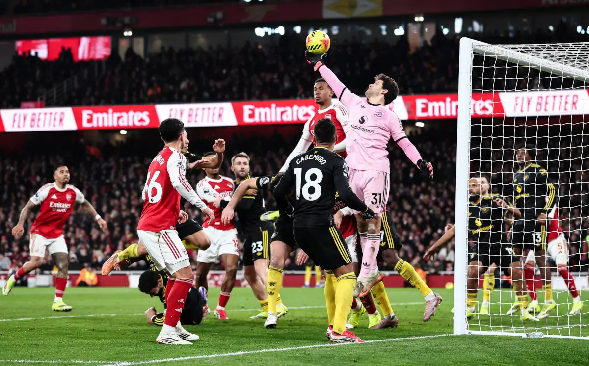 Sir Jim Ratcliffe rozmawiał z Michaelem Carrickiem po meczu z Arsenalem