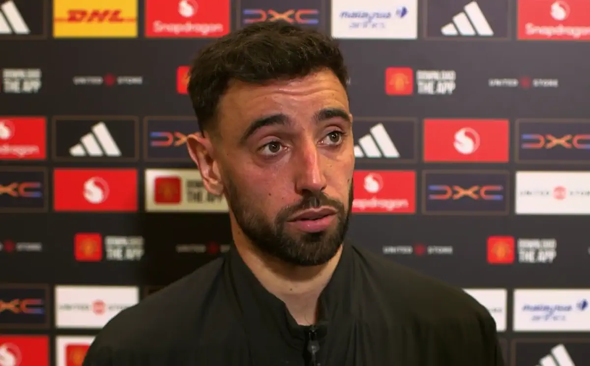 Fernandes: Jeśli powiem coś o arbitrze, to będę miał wielkie kłopoty