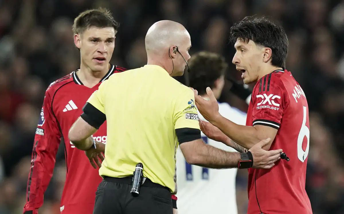 Manchester United może odwołać się od kartki Martineza