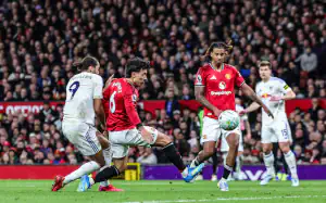 Manchester United - Leeds United 1:2. Cios w ligomistrzowe ambicje Czerwonych Diabłów