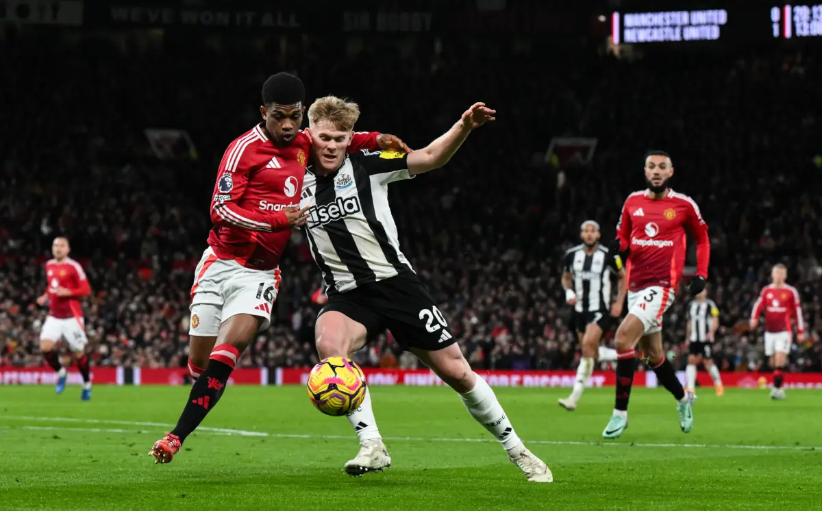 Oceny pomeczowe: Manchester United - Newcastle United 0:2