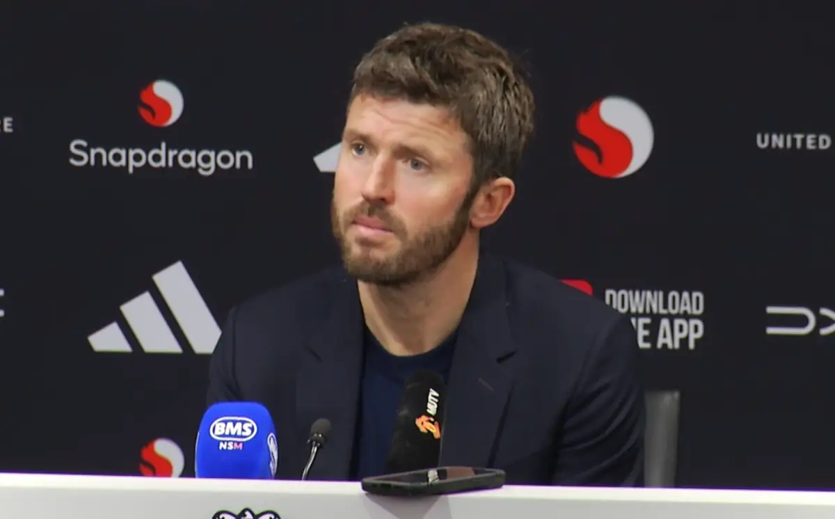 Carrick: To pytanie będzie się pojawiać co tydzień, prawda?