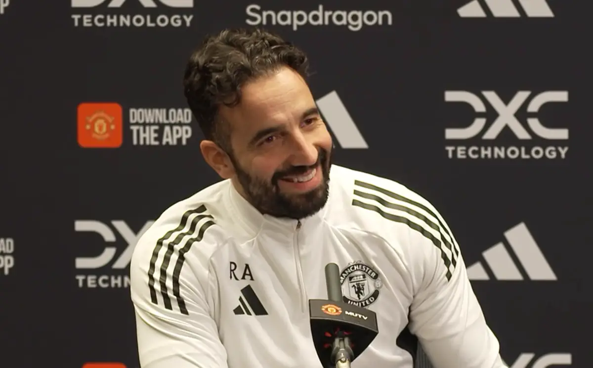 Amorim odniósł się do wywiadu Fernandesa i koszulki brata Mainoo