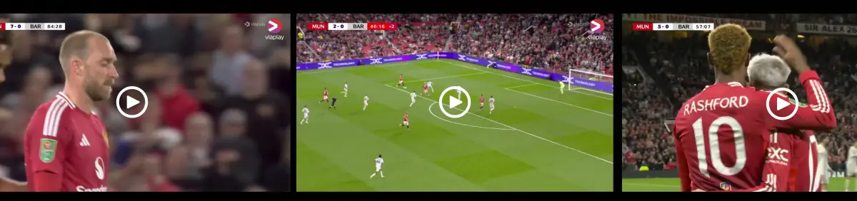 Oglądaj bramki Manchesteru United w Premier League