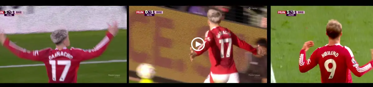 Oglądaj bramki Manchesteru United w Premier League